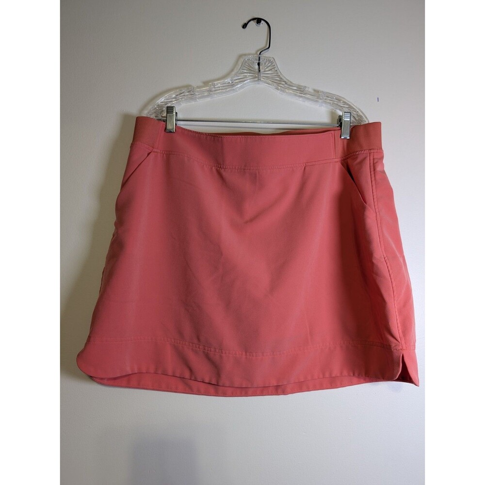 32° Degrees Cool XL Coral Athletic Skort Built In Shorts Tennis Golf Athleisure - Picture 7 of 8